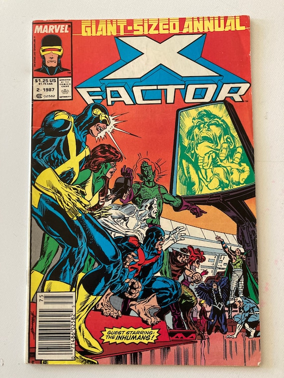 The X-factor Giant Sized Annual 2 - Newsstand Edition (VF/FN