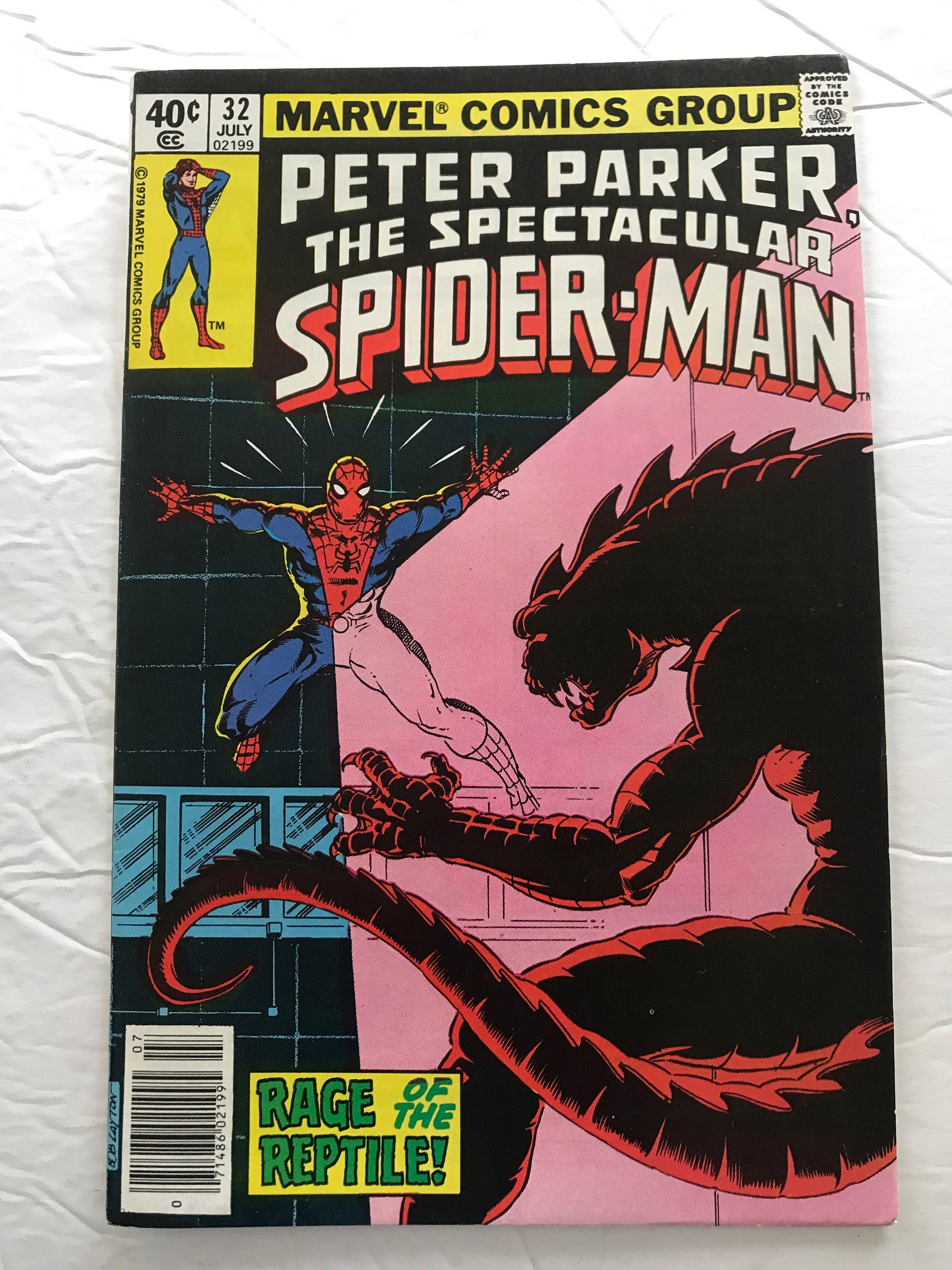 The Spectacular Spider-man 32 - the Lizard (peter Parker, 1979, VF  Condition, Marvel Comic Book, Avengers) - Etsy, image size:2250x3000