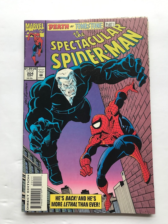 Spectacular Spider-man 204 - Death of Tombstone Part 1 (1995, VF