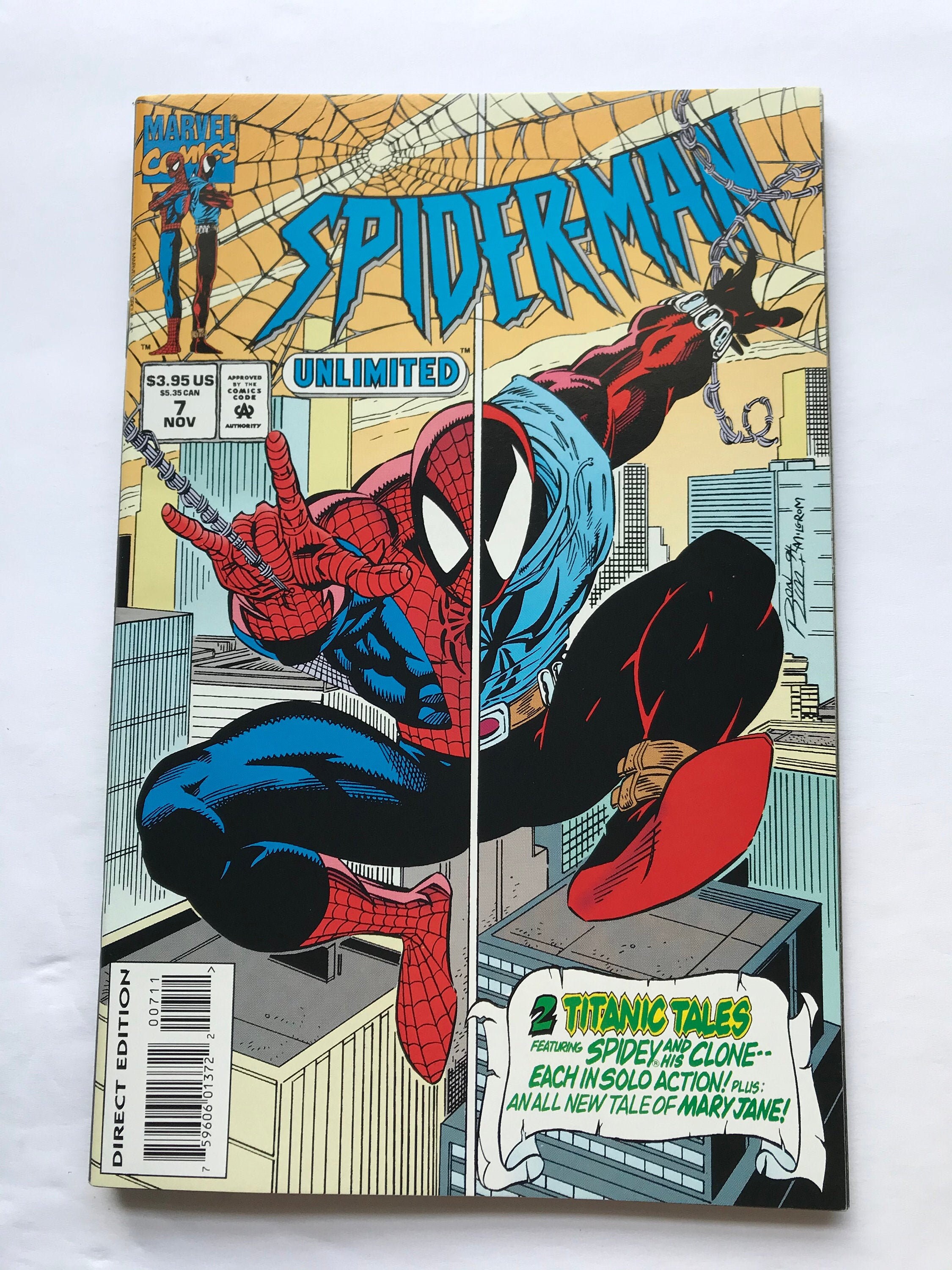 Spiderman Unlimited 7 Scarlet Spider Ron Lim 1995 VF - Etsy Hong Kong