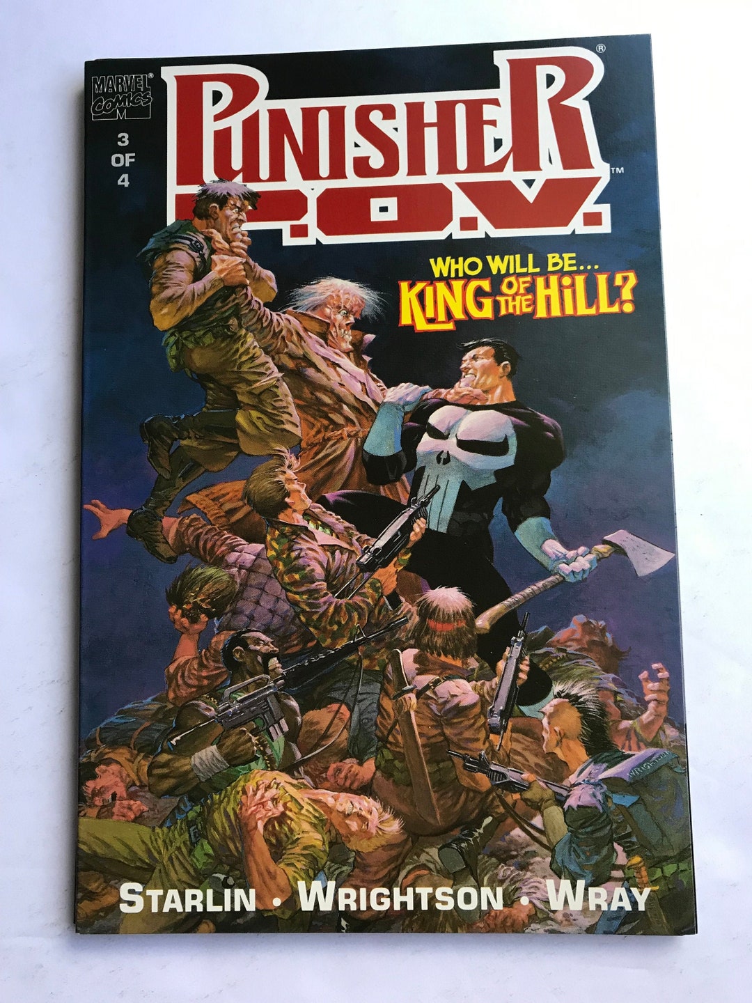 The Punisher P.O.V. 3 VF/NM Condition, Marvel Comic Books, Punisher ...