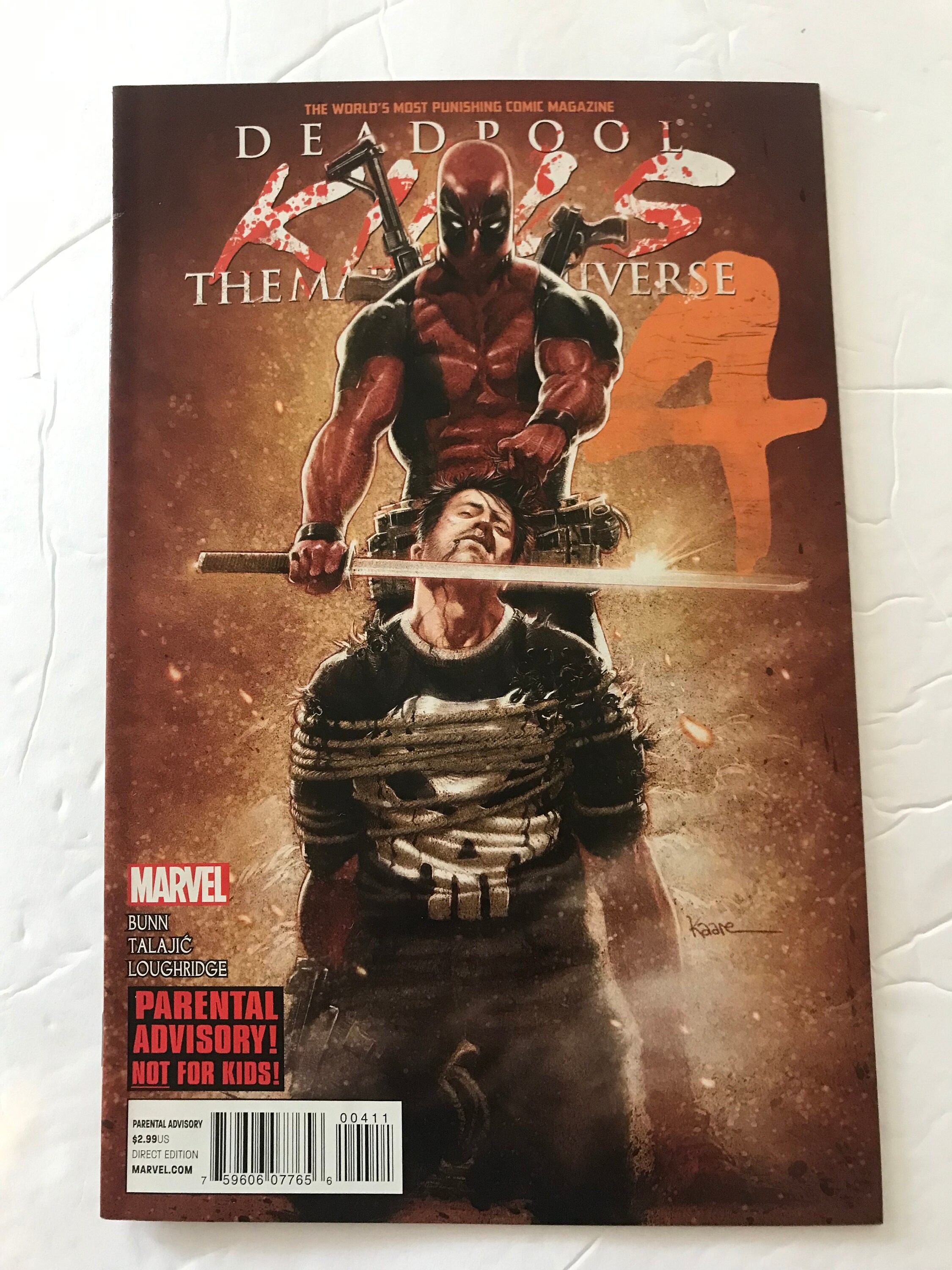 Deadpool Kills the Marvel Universe 4 of 4 - First Print (marvel