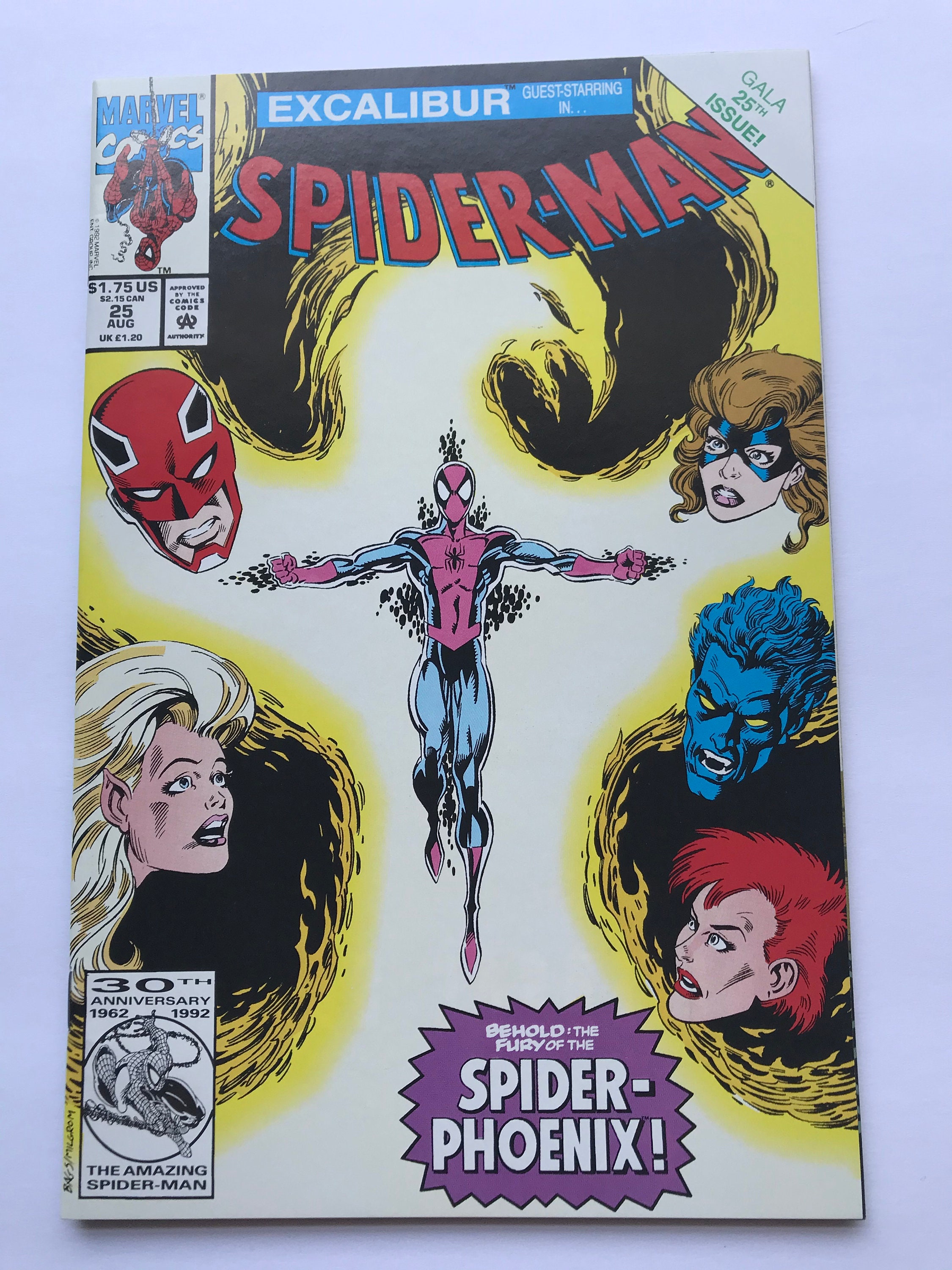 スパイダーマン25号 - スパイダーフェニックス（初版、VF/NM状態