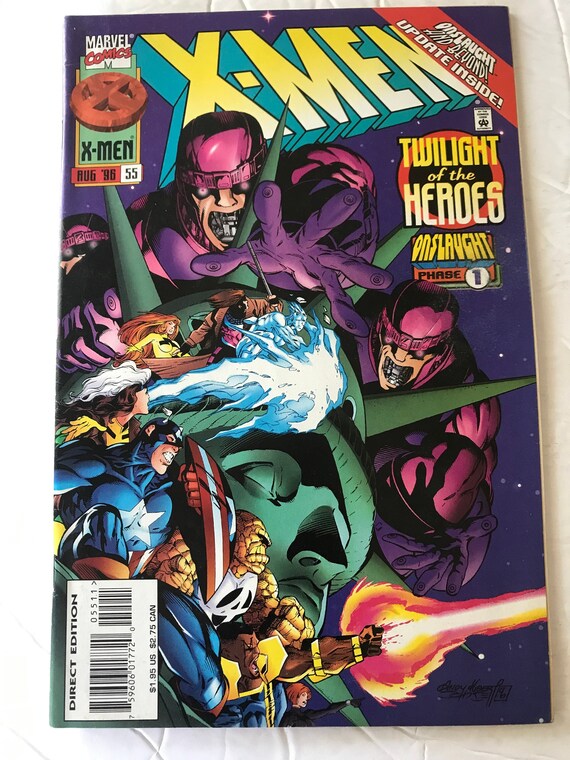 X-men 55 - Onslaught Phase 1 Guest-starring the Avengers and the