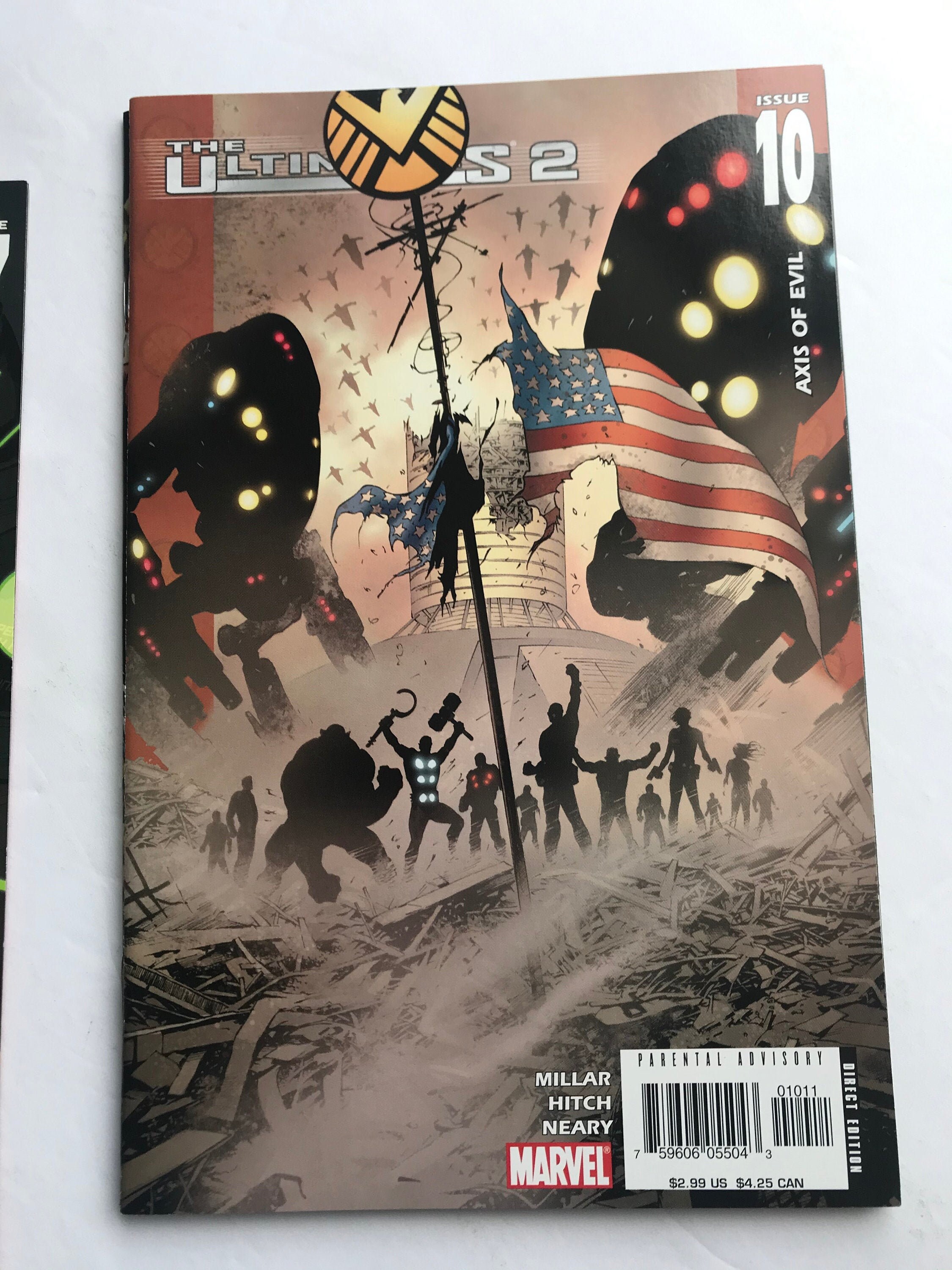 アルティメッツ II #10 コミックブック: 悪の枢軸、VF/NM 状態 - Etsy 日本