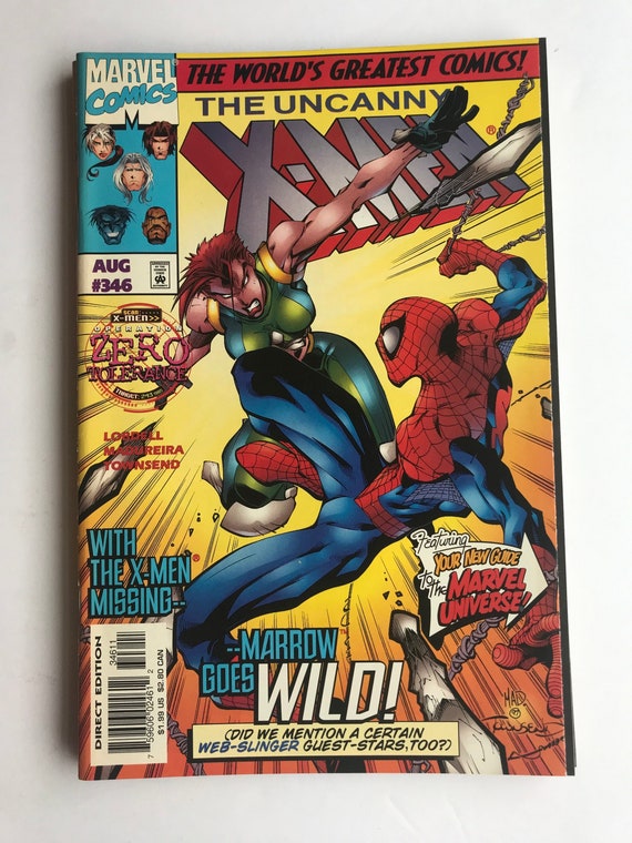 Uncanny X-men #346: Zero Tolerance, Joe Madureira Art (VF/NM) - Etsy
