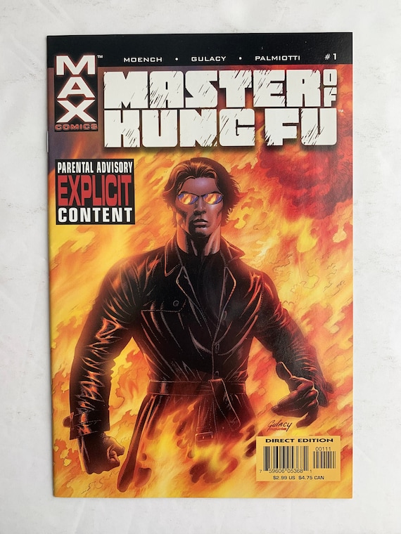Shang Chi Master Of Kung Fu 1 First Issue Marvel Max Etsy