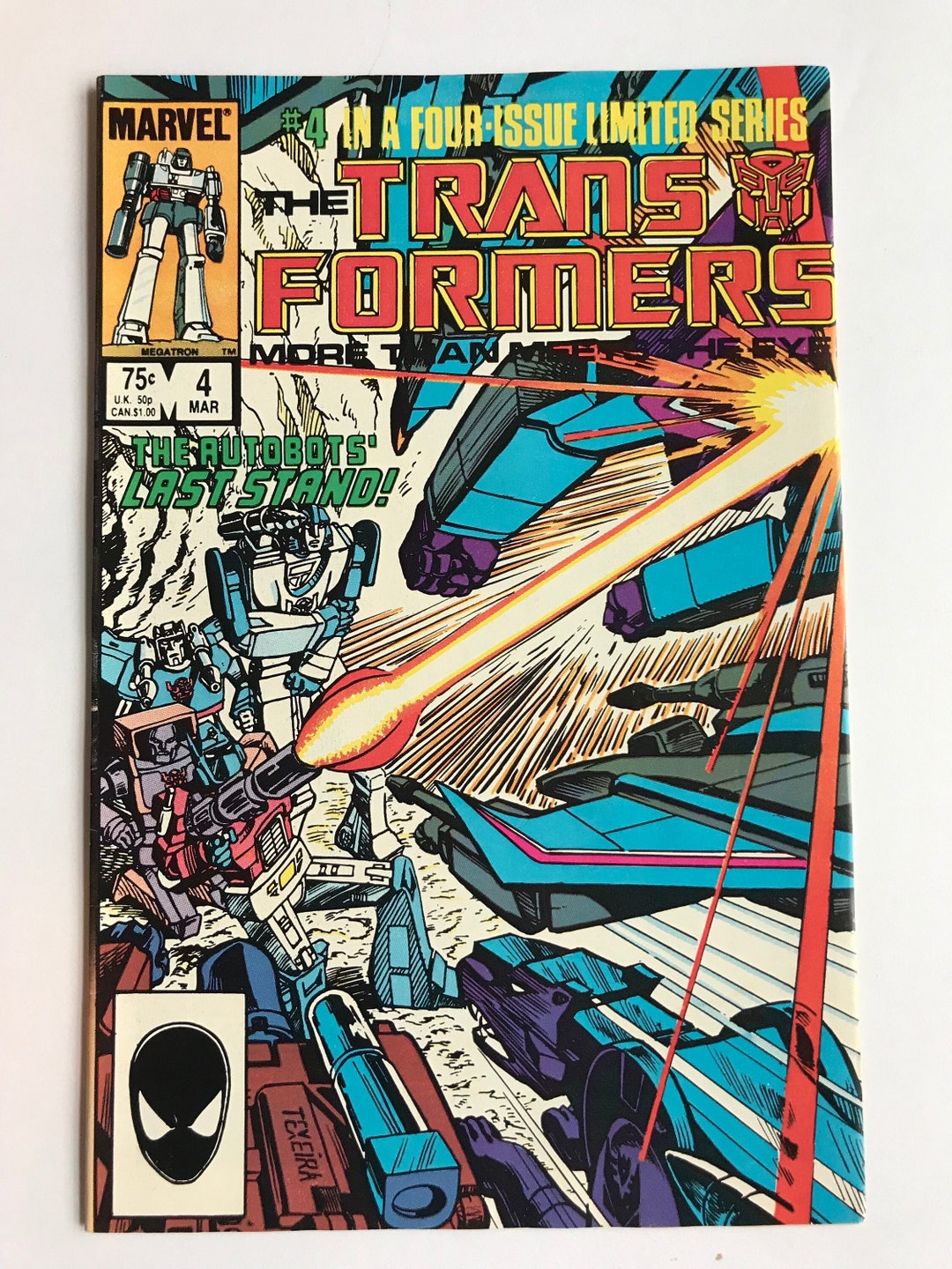Transformers 4 First Print - Final Issue of Original Limited