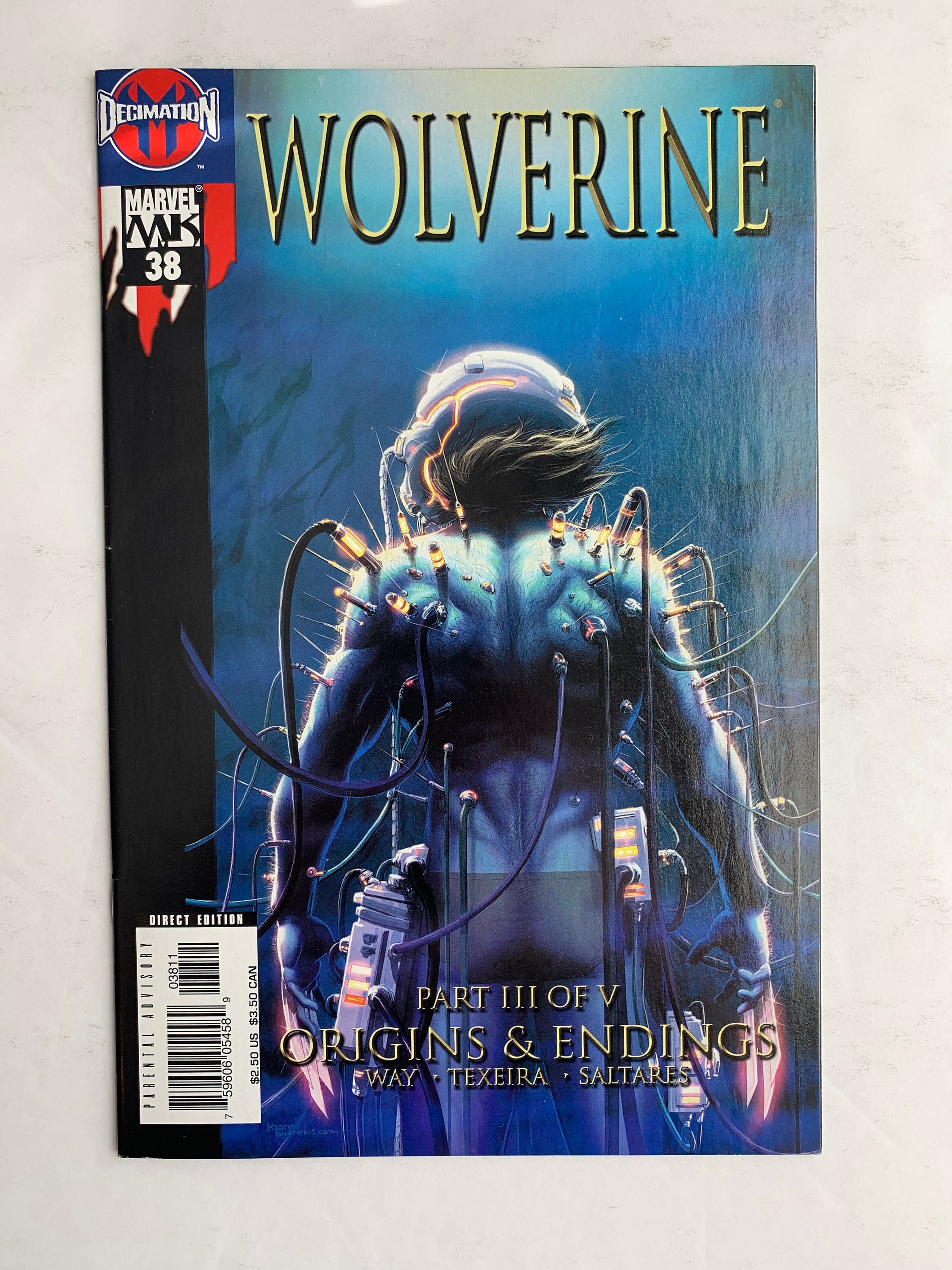 Wolverine 38 House Of M Origins And Endings 3 Weapon X Etsy Finland