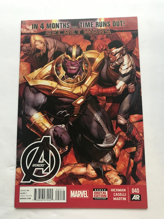 Buy Avengers 40 Sam Wilson Captain America and Thanos Cover