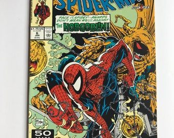 Todd McFarlane Spiderman 6 (Spider-men contro Hobgoblin contro Ghost Rider, VF/NM, Marvel Comics)