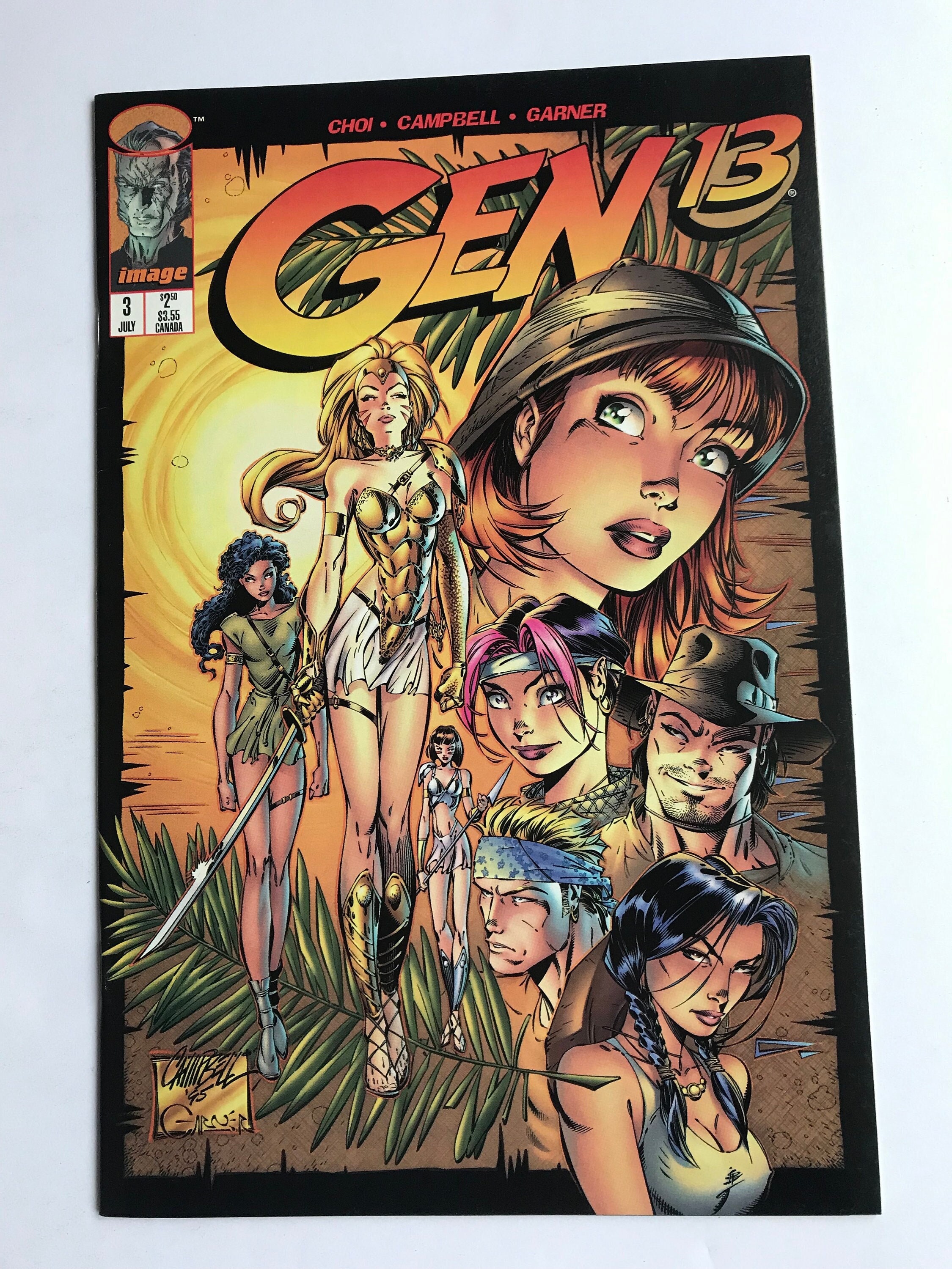 GEN 13 - #3 J. Scott Campbell (jim Lee, Image Comics, First