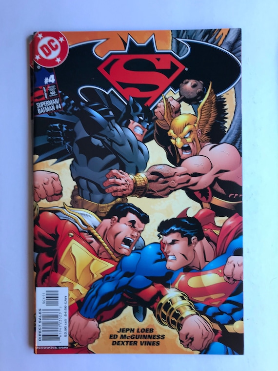 Superman/batman #4: First Printing, Ed Mcguinness Cover, DC Comic