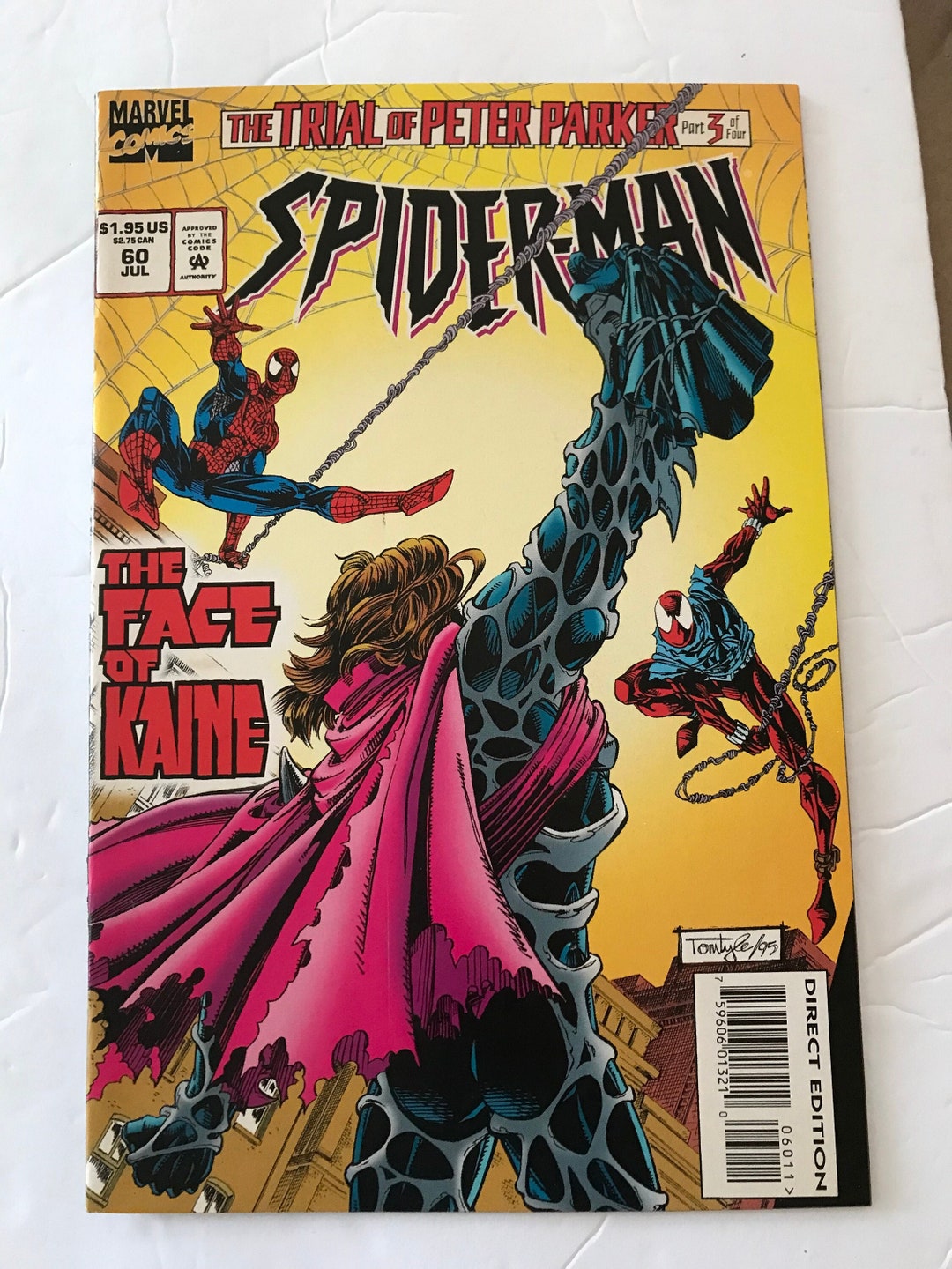 Spider-man 60 - Ben Reilly - the Face of Kaine (marvel Comic Book ...