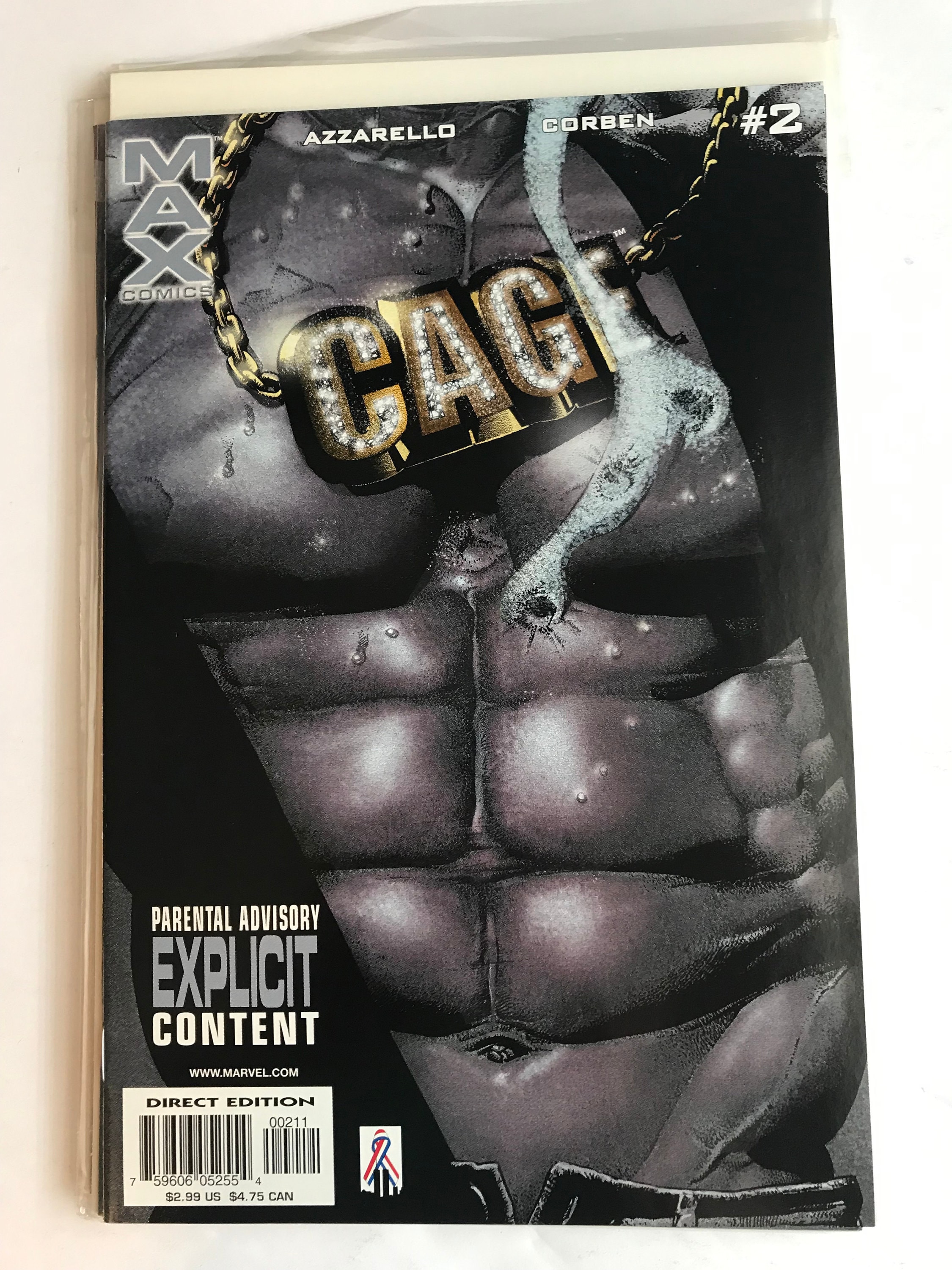 Marvel MAX Cage (Luke Cage VF-NM, Marvel Comics Max, Mature Readers,  Power Man and Iron Fist, Avengers, Jessica Jones)