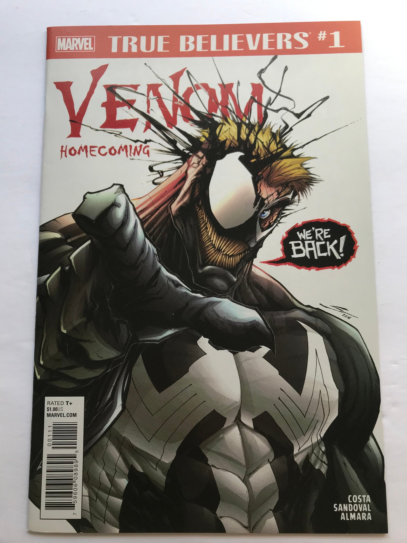 True Believers Venom 1 He�s Back Baby Marvel Comic Etsy True Believers Venom 1 He�s Back Baby Marvel Comic Etsy