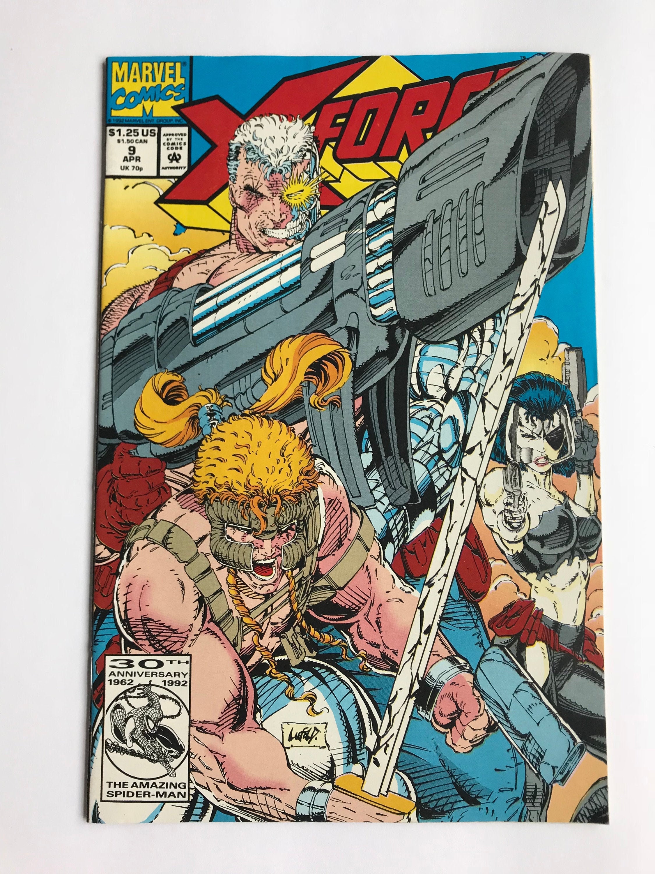 X-force 9 by Rob Liefeld (marvel Comics, Domino, Deadpool, X