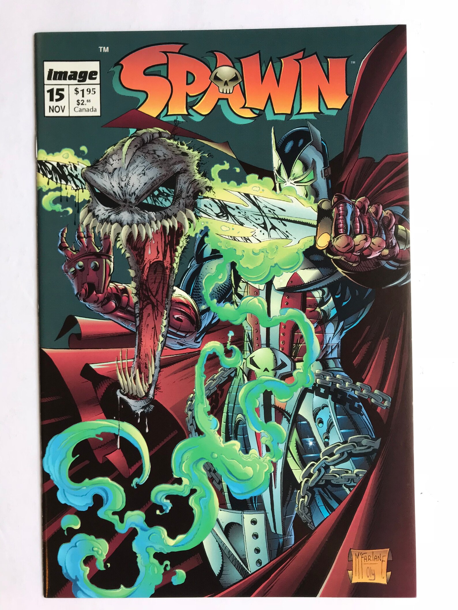 todd mcfarlane's spawn comic