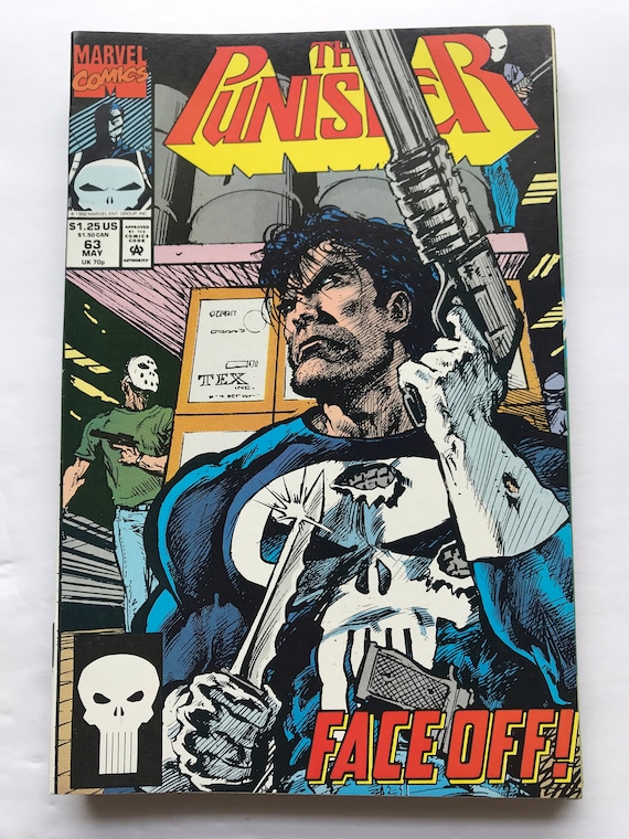 絵画 PUNISHER Punisher 63 - (marvel Comics, 1993, VF/NM, Mark Texeira Cover
