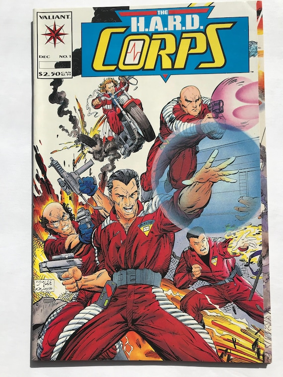 Hard Corps #1: Rare Jim Lee Gatefold Cover, Valiant Comics, First