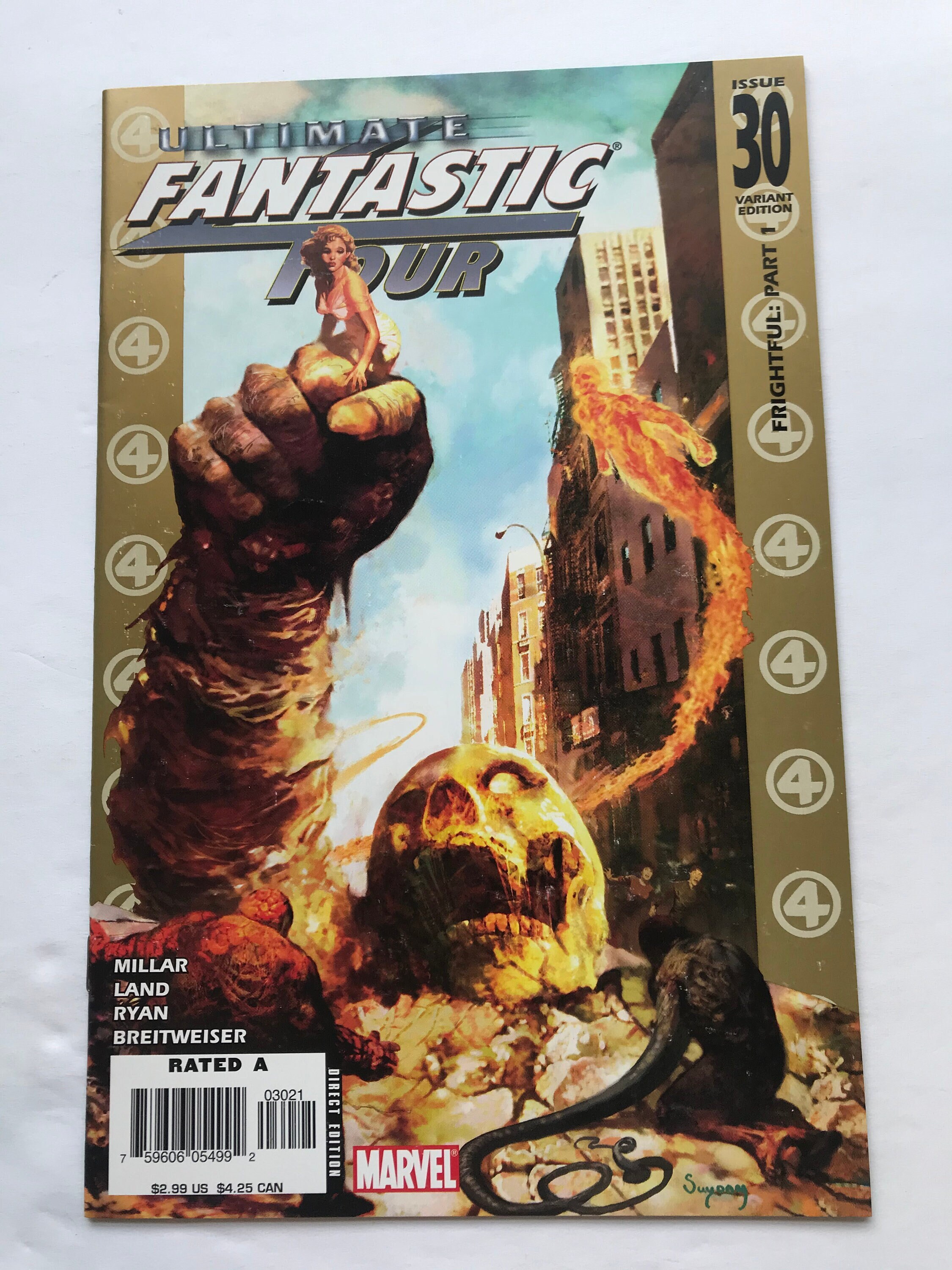 Ultimate Fantastic Four 30 - Arthur Suydam Limited Variant