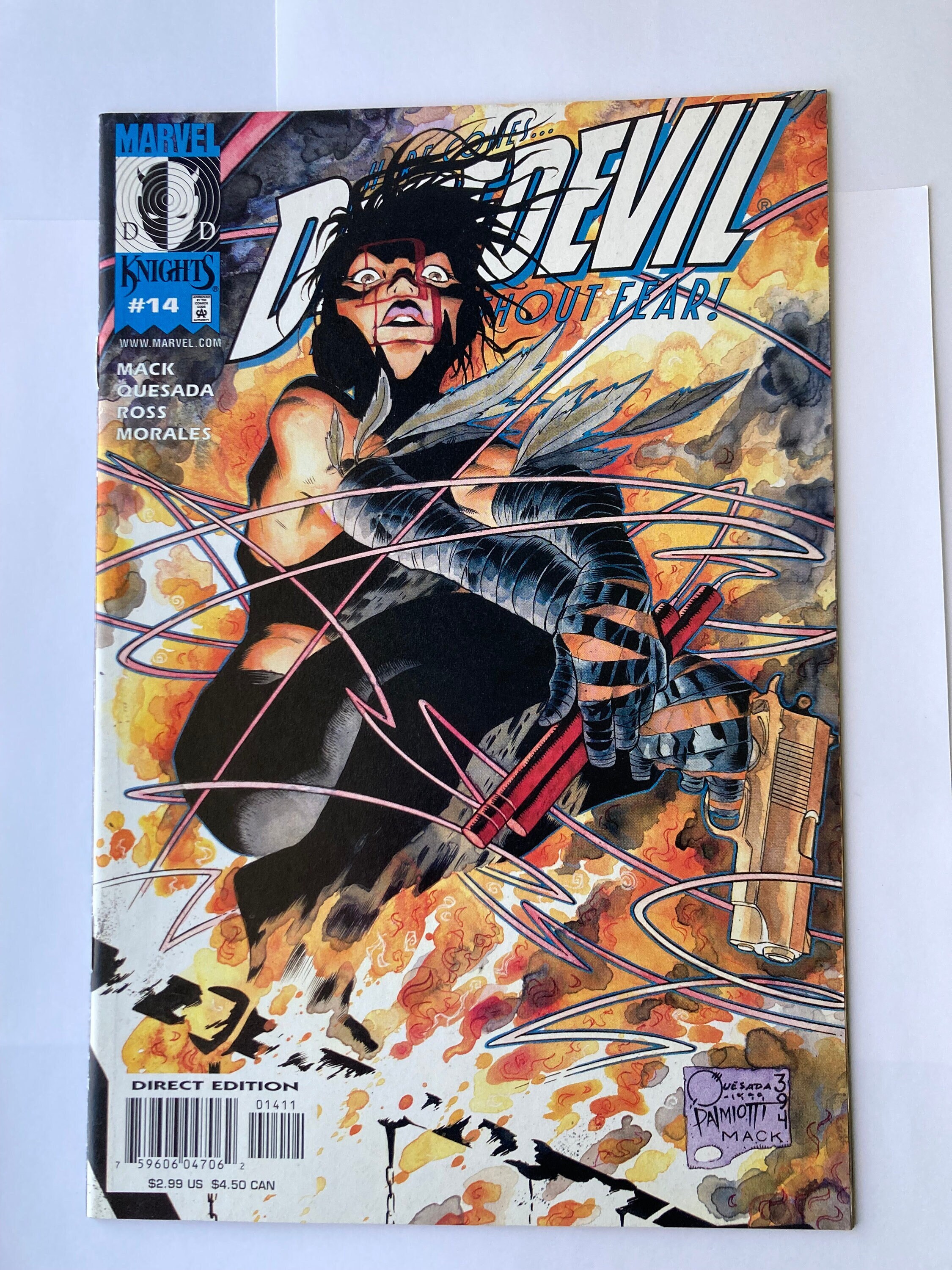 Daredevil Comic #14: Early Echo Cover, Key Issue (VF/NM Condition