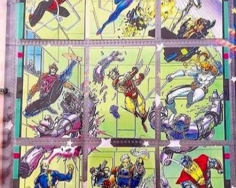 1995 Fleer Marvel Metal Blaster Gold Blaster Limited Edition 18/18