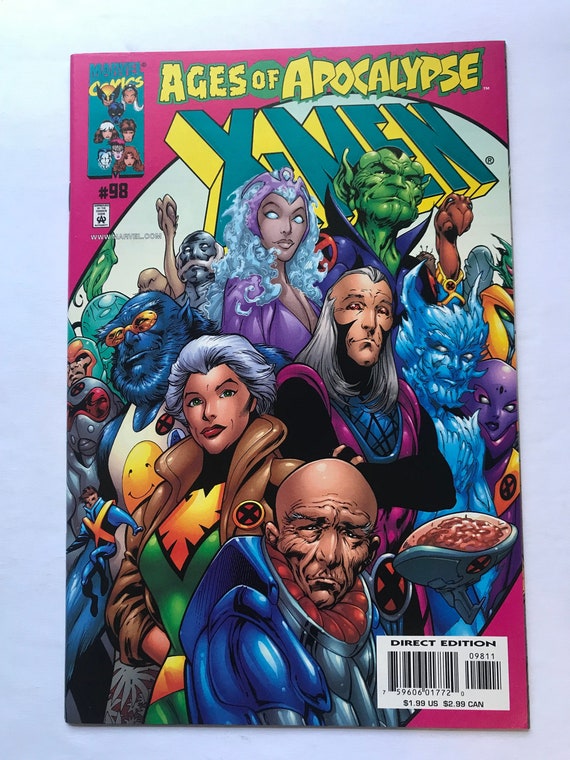 X-men #98: Ages of Apocalypse, Alan Davis Cover (marvel Comics VF