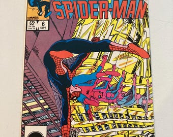Web of Spider-Man 6: John Byrne Cover, Secret War Crossover (1986, VF/NM)