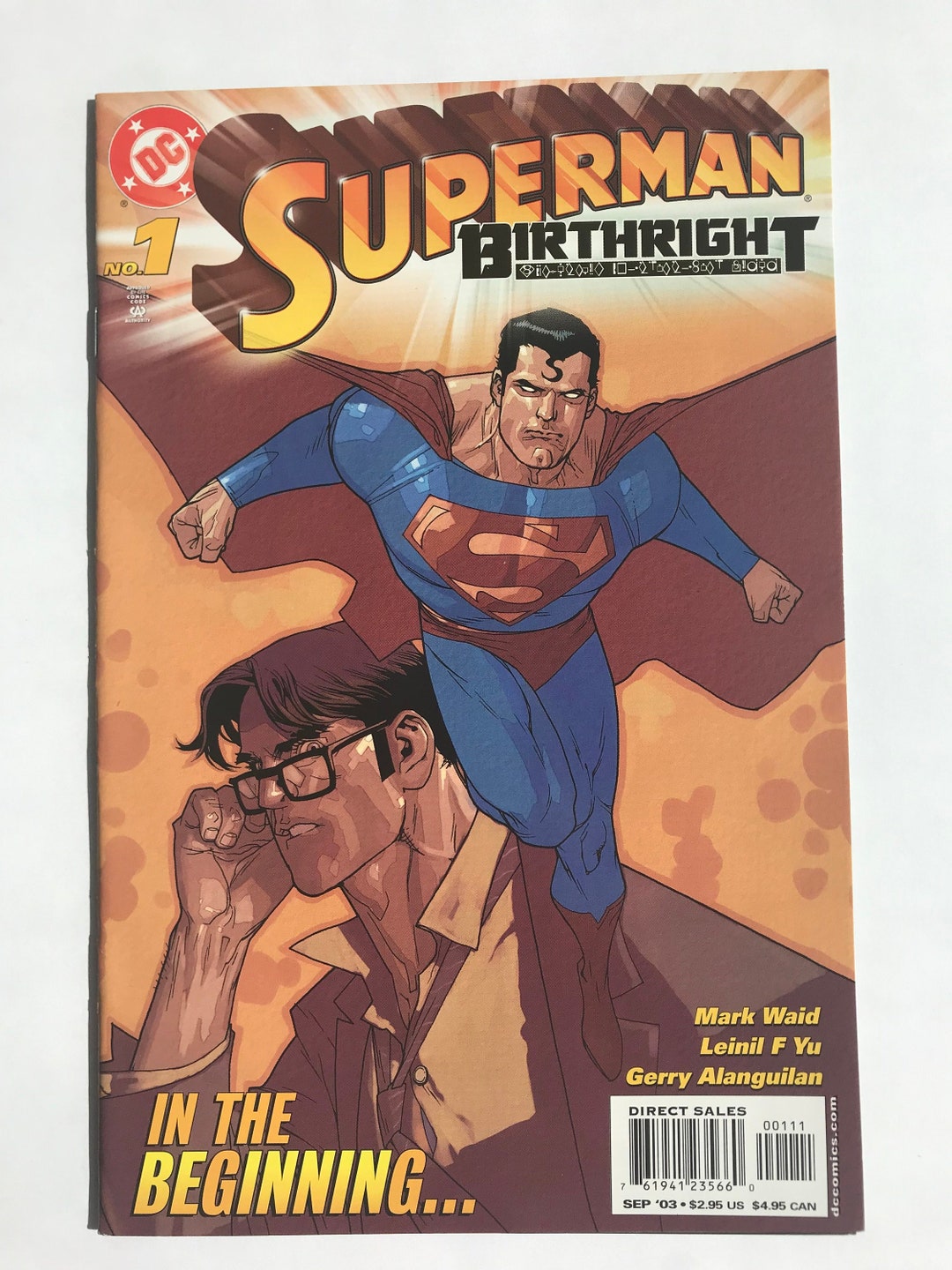 Superman: Birthright 1 (first Print, Mark Waid, Leinei Yu, VF/NM