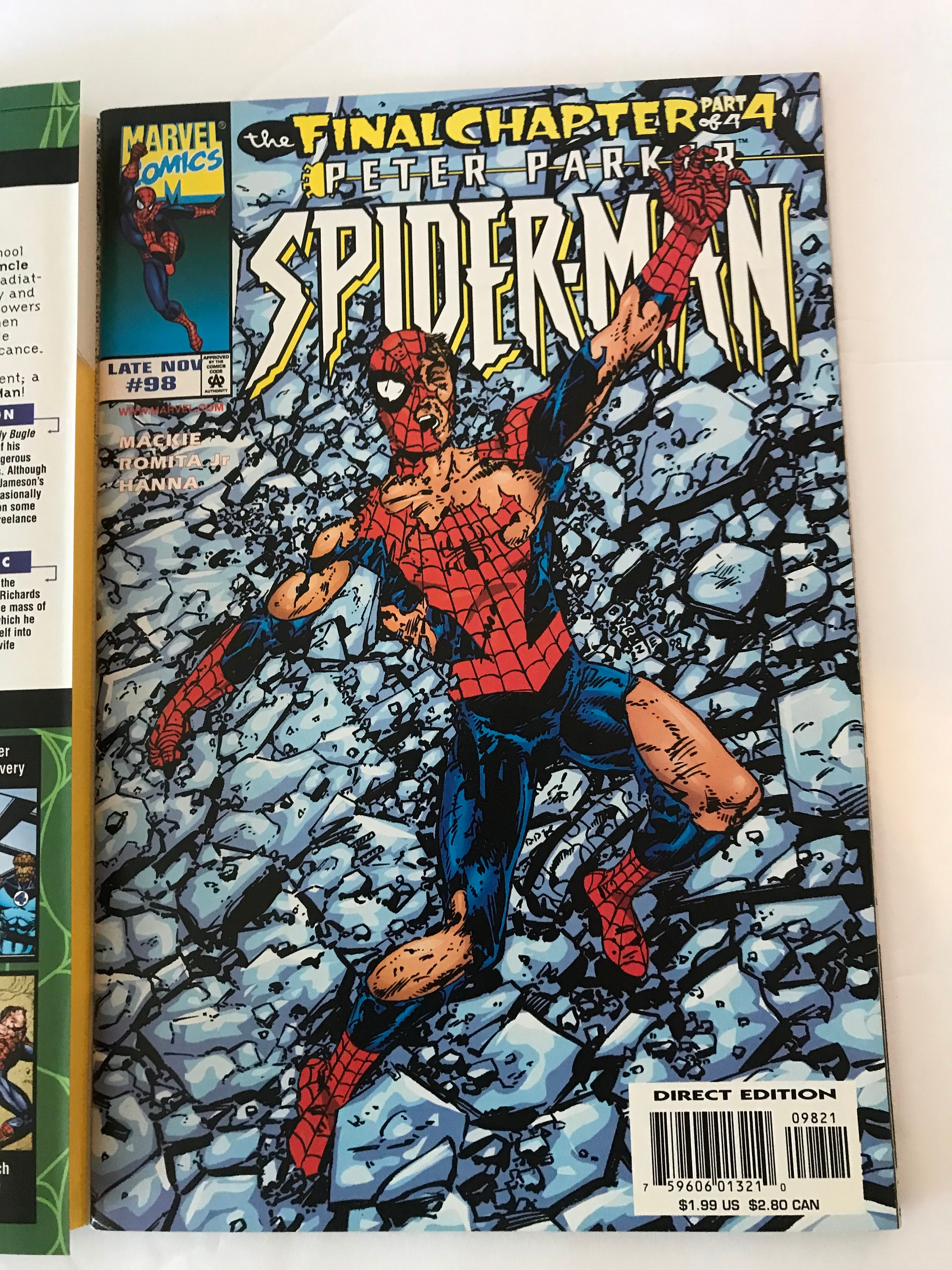 Spider-man 98 Final Issue of the Series John Byrne Cover - Etsy