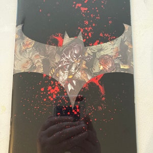 DCeased 1 Stunning Batman Acetate Cover First Prints, Very Fine/NM Condition, DC Comics, Zombies, Justice League imagen 1