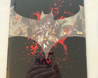 DCeased 1 - Stunning Batman Acetate Cover (First Prints, Very Fine/NM Condition, DC Comics, Zombies, Justice League)