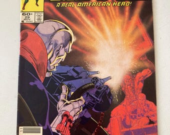 GI Joe #Real American Hero 29 - First Crimson Guard (1984, First Prints, VF, Marvel Comics, Rare Newsstand Variant Edition, Destro Cover)