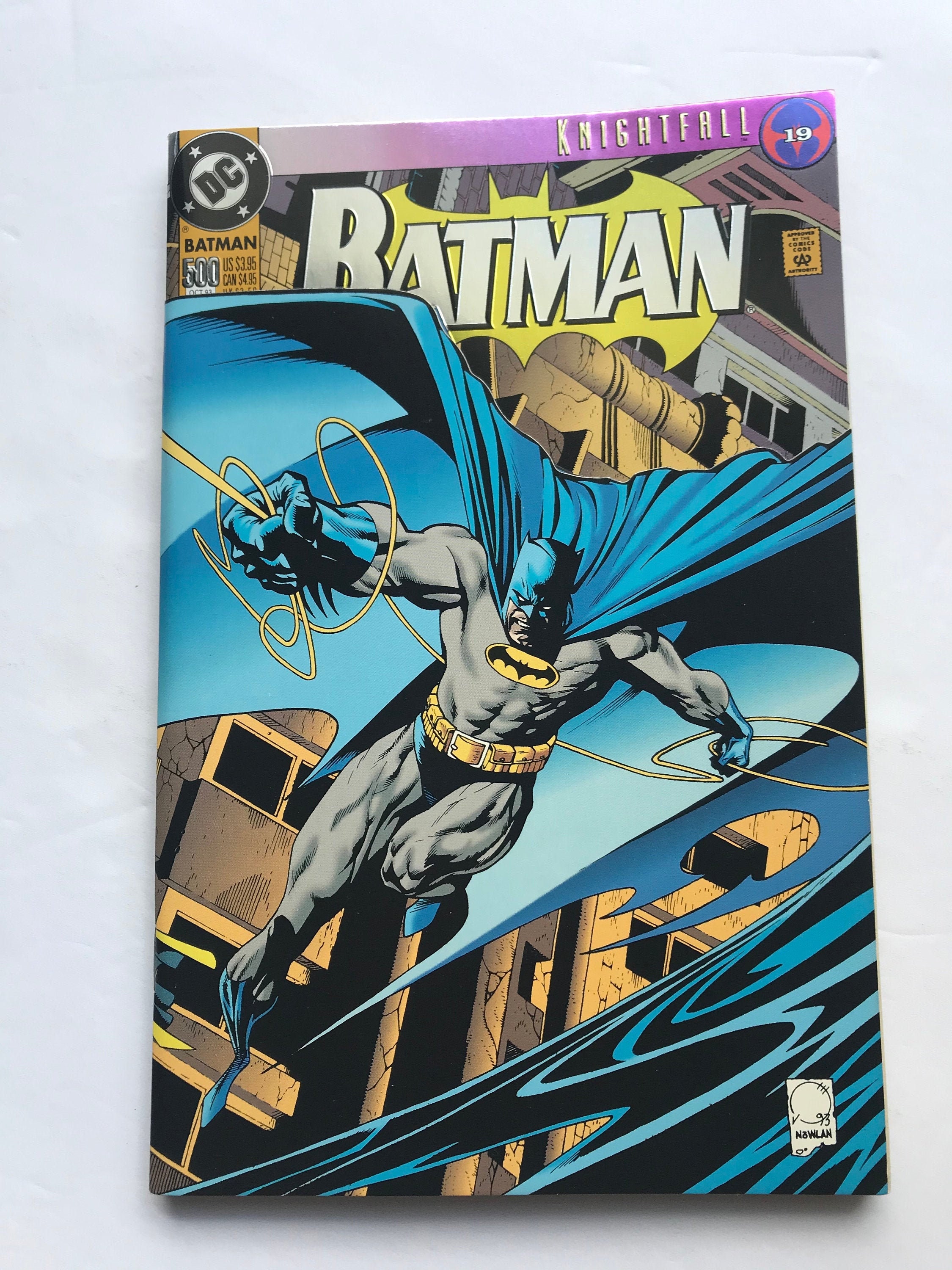 Buy Batman 500 Knightfall Part 19 Final Issue 1992 Very Fine DC Online in  India - Etsy