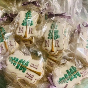 Custom Wedding Cookie Favors