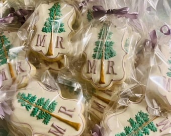 Custom Wedding Cookie Favors