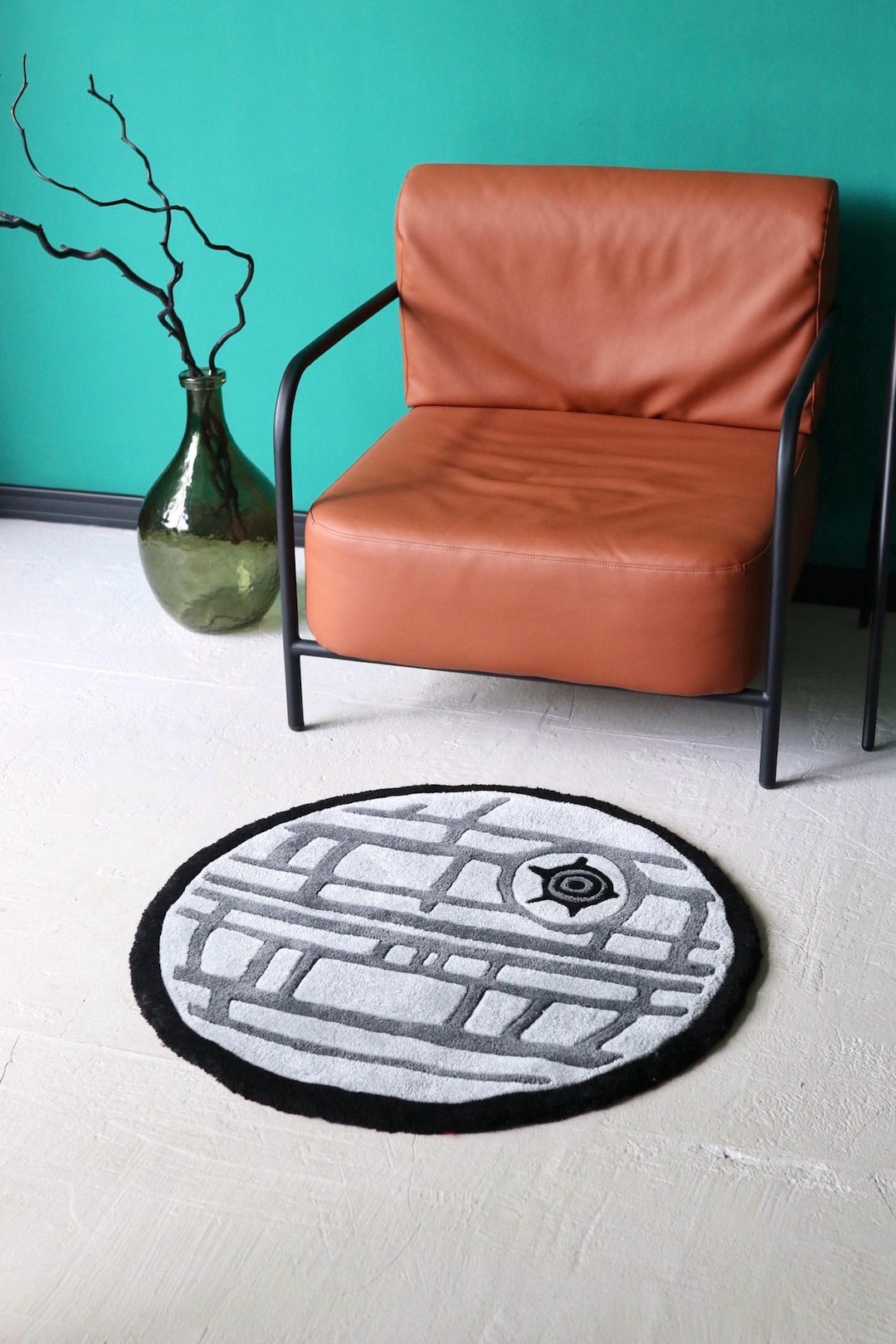 Stargate Rug Death Star Tufted Rug – Star Wars Inspired Handmade Carpet – Galactic ...