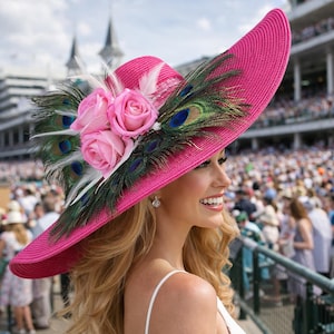 Kentucky Derby Hat Feathers - Etsy display picture 2