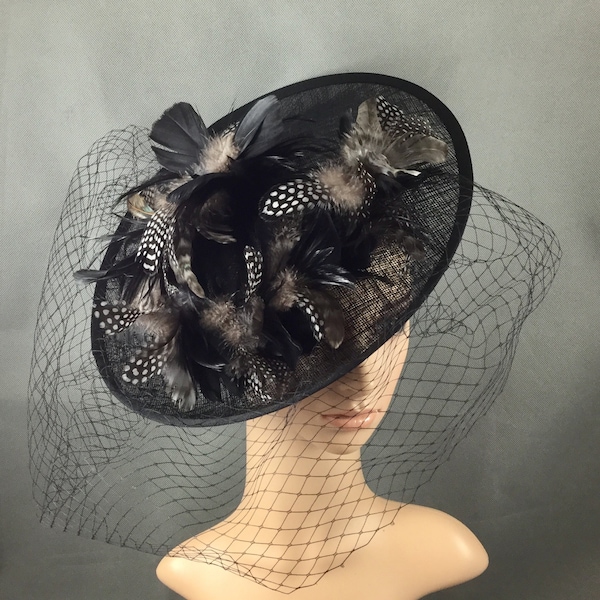 Funeral Fascinator Etsy