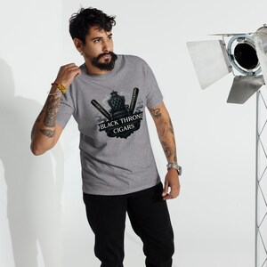 Maglietta da uomo con sigari Black Throne