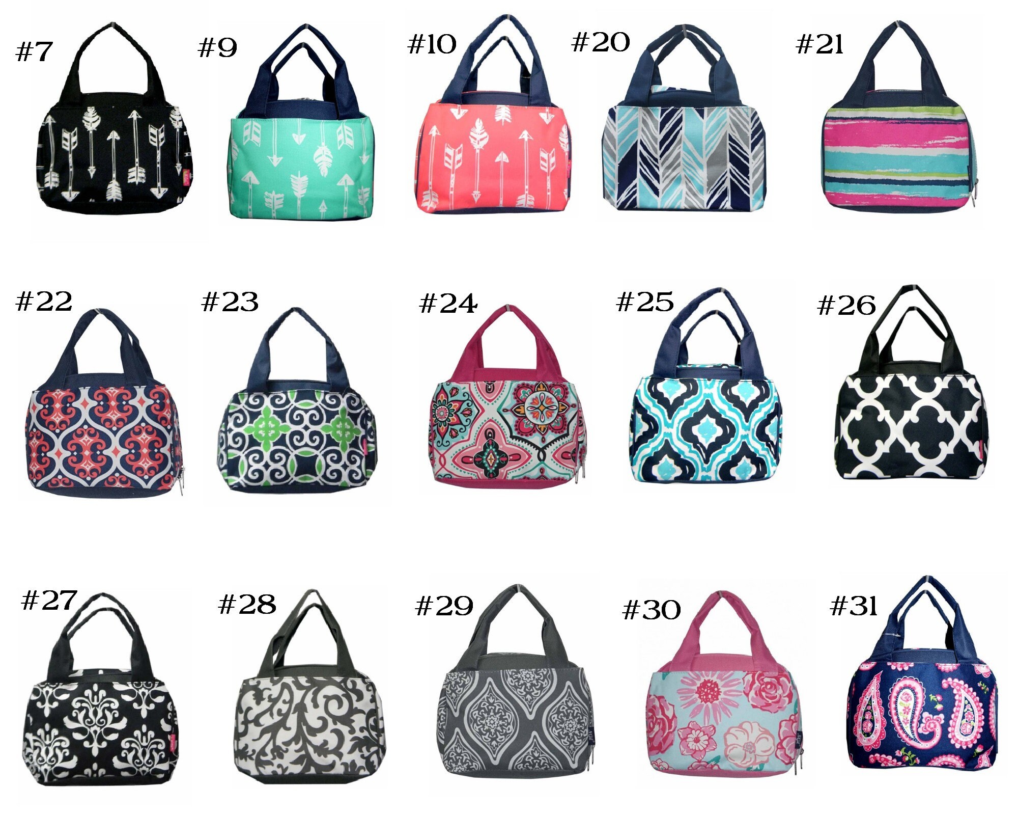 Personalized insulated lunch bags Clearance