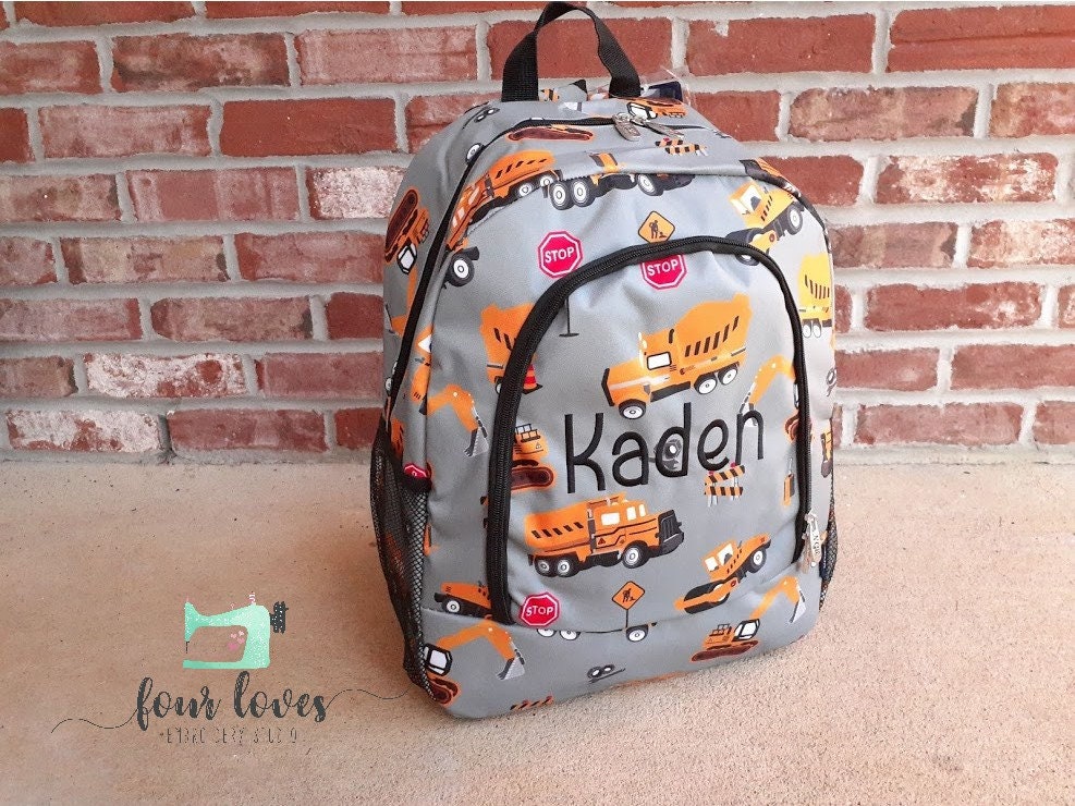 construction vehicle backpack