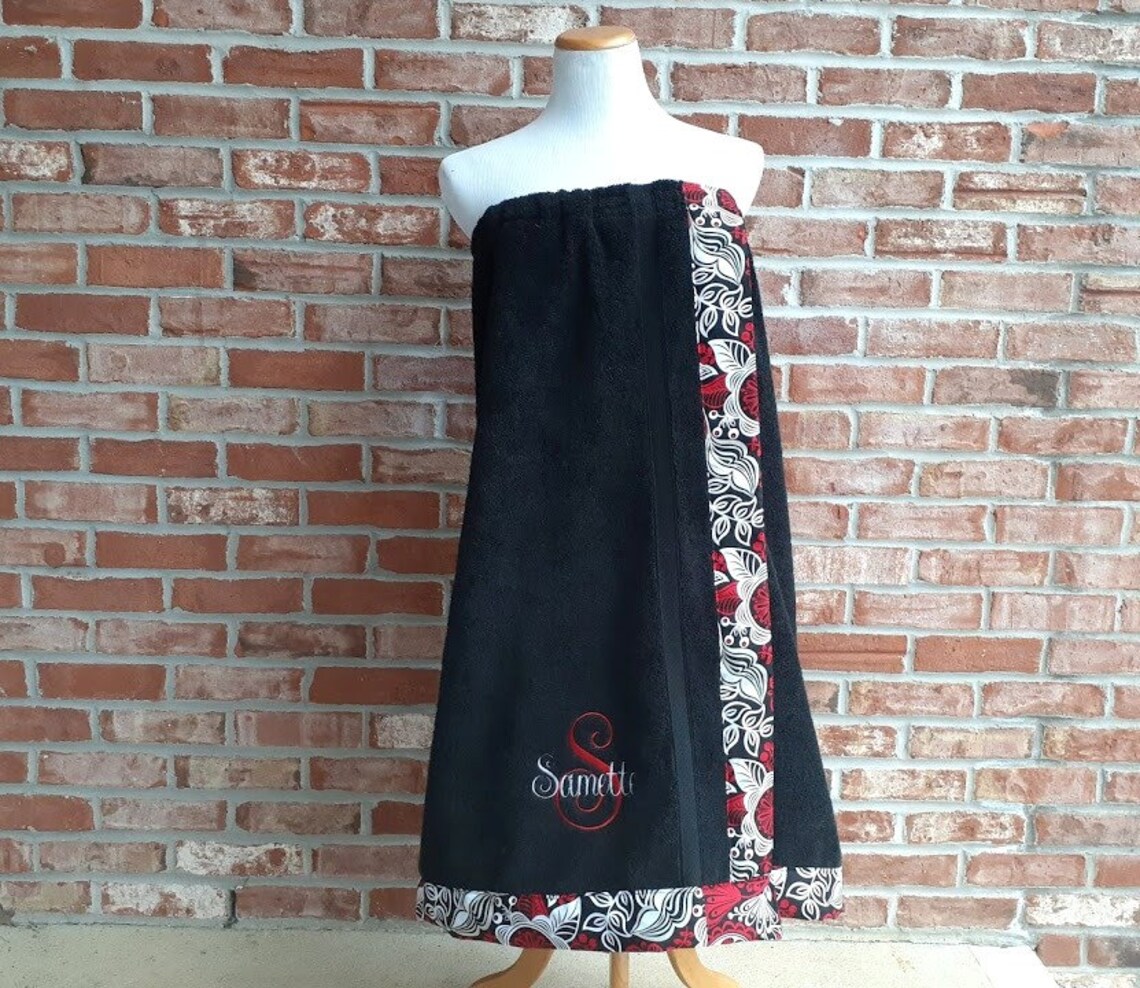 Plus Size Towel Wrap Women's Towel Wrap Towel Wrap With Etsy