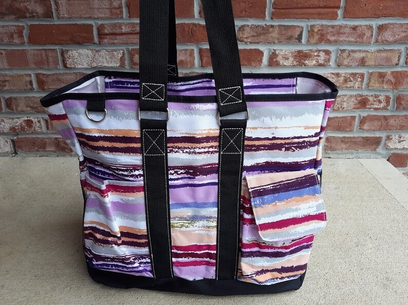 Large Utility Tote Bag Women's Personalized Utility Tote Etsy