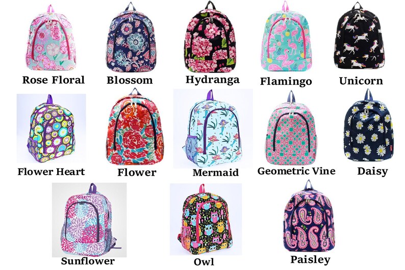 personalized backpacks for school