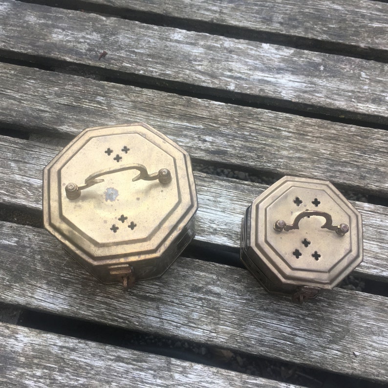 Vintage Brass Cricket Boxes Set of 2 | Etsy