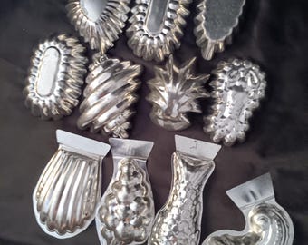 Vintage candy or dessert molds