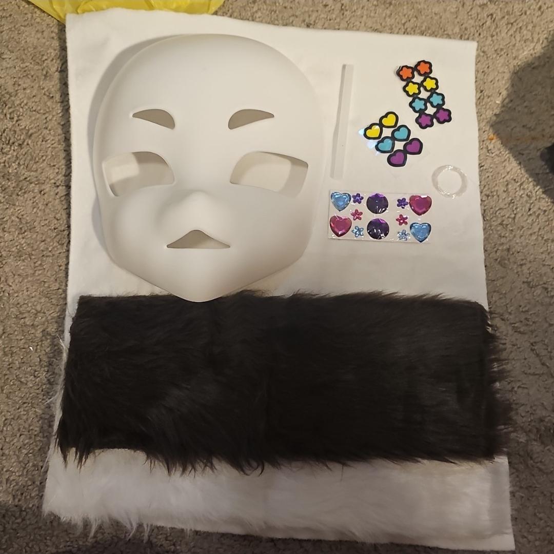 DIY fursona mask kit :3