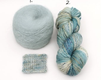 Seafoam Merino Cashmere Nylon MCN 562